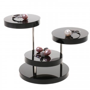 Acrylic Jewelry Display Necklace Bracelet Round Table Holder Stand Rack Case New   192438229318